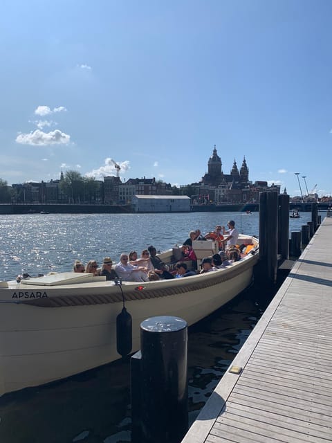 Visit Amsterdam by Boat with a French Guide (french) - Canal-route walkthrough: from Oosterdokskade to Jordaan and De Negen Straatjes