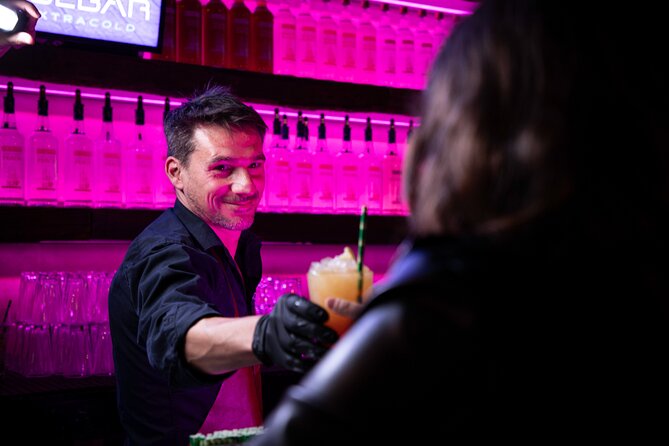 Xtracold Icebar Amsterdam, 3 Drinks Included - The Ice Sculptures and the Built-In Photo Moment