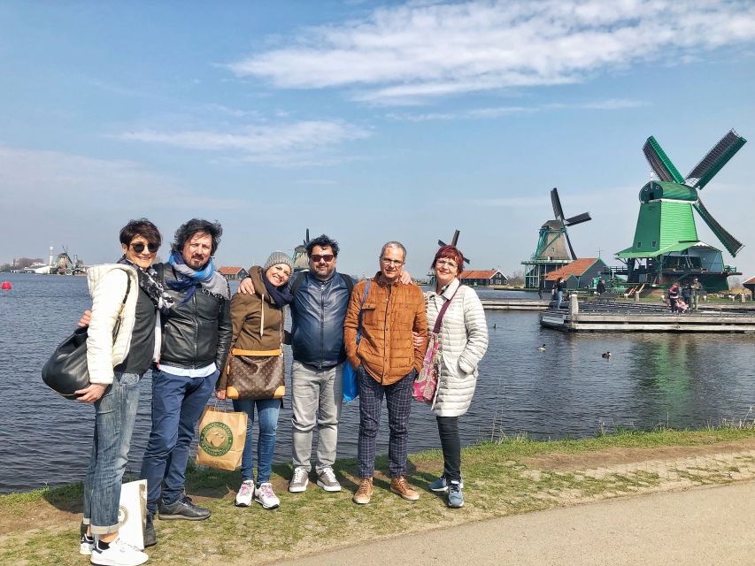 Zaanse Schans Windmills 4-Hour Tour in Italian - Wander the Green Houses, Bridges, and Windmills From Around 1600